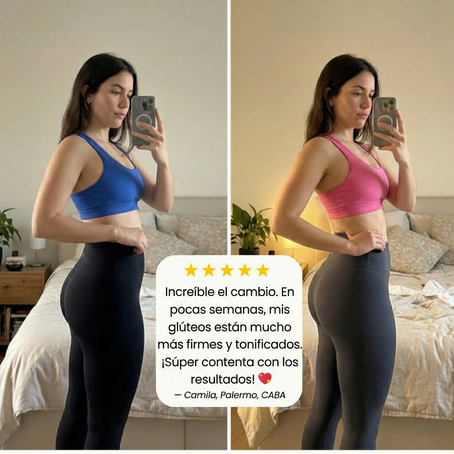 Aceite Reafirmante para Glúteos & Piernas- Levanta, Define y Reafirma