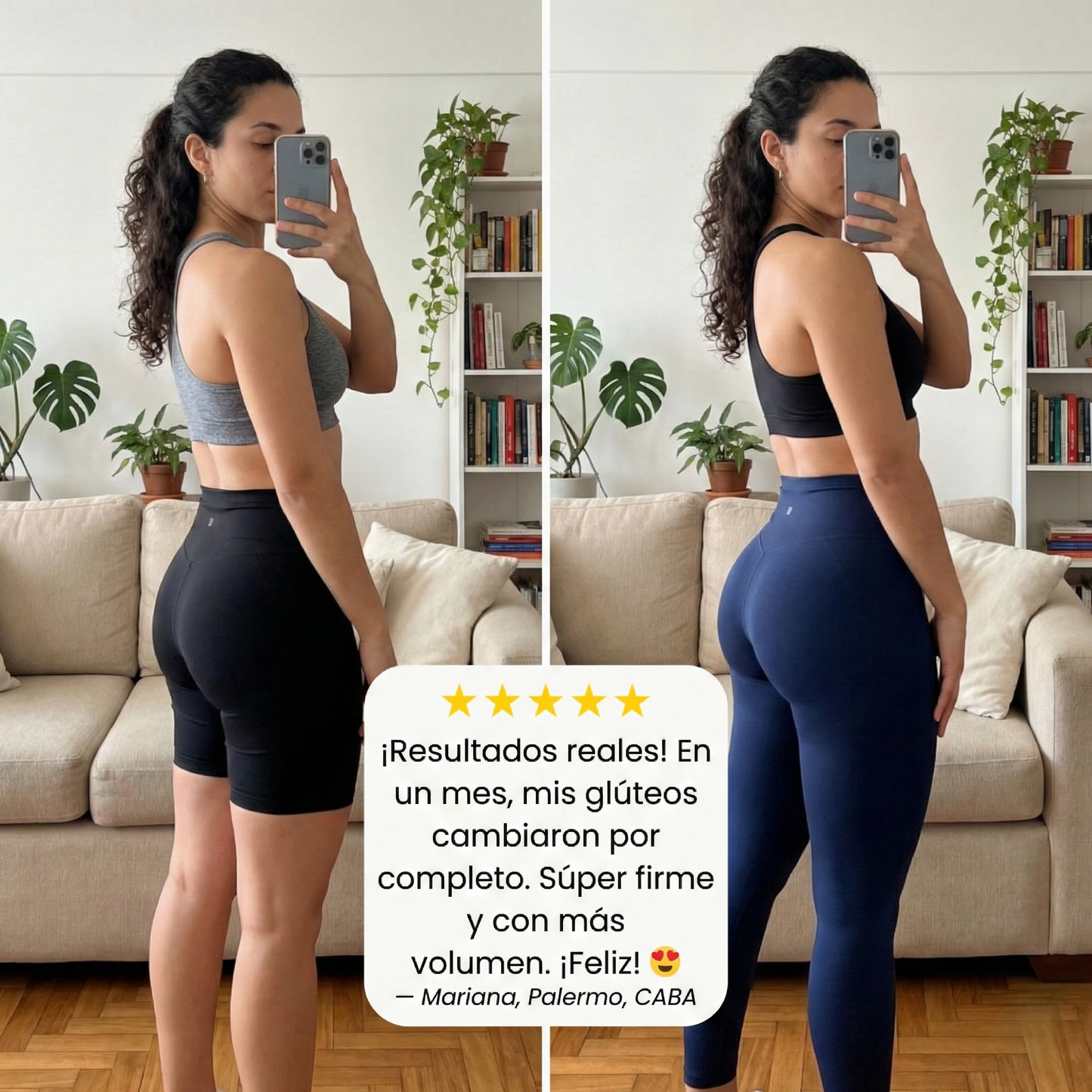 Aceite Reafirmante para Glúteos & Piernas- Levanta, Define y Reafirma